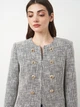 Куртка женская Zara 2229/125 XS Серая (02229125070011) - изображение 4