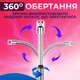 Зажигалка кухонная электрическая гибкая импульсная плазменная ветрозащитная для свечей кухни плиты духовки розжига заряжается от USB BBQ Lighter 9590 - изображение 7