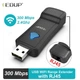 USB WiFi-RJ45 адаптер EDUP EP-2911S для Smart TV, Android приставок, PS4, XBox, проекторов, принтеров и других устройств - изображение 1
