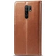 Шкіряний чохол-книжка GETMAN Gallant (PU) для Xiaomi Redmi Note 8 Pro Коричневий - зображення 4