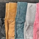 Спортивный женский костюм WOW с эффектом вываривания (рашгард + леггинсы) для фитнеса и йоги PUSH UP L Светло-серый (4940L) - изображение 7