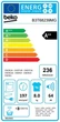Beko Сушильна машина тепловий насос, 8кг, A++, 60см, дисплей, сірий - зображення 6
