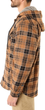 Тепла фланельна куртка-рубашка шерпа Smith's Workwear Sherpa Hooded Flannel Shirt Camel/Black S3290 2XL - изображение 2