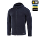 Тактична флісова кофта M-Tac Sprint Fleece Polartec, розмір XL, колір Dark Navy Blue - изображение 1