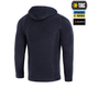 Тактична флісова кофта M-Tac Sprint Fleece Polartec, розмір XL, колір Dark Navy Blue - изображение 4