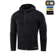 Тактична флісова кофта M-Tac Sprint Fleece Polartec, розмір L, колір Чорний - зображення 1