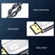 Кабель переходник 8К HDMI - HDMI M/F v2.1 (8K 60Hz/4K 240Hz) Aluminum Gold-plated Shell Neylon, 0.3 м (48453) - изображение 3