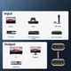 Кабель переходник 8К HDMI - HDMI M/F v2.1 (8K 60Hz/4K 240Hz) Aluminum Gold-plated Shell Neylon, 0.3 м (48453) - изображение 4
