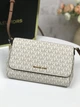 Сумка женская Michael Kors Medium Logo Convertible Crossbody Bag Vanilla (35H8GTTC6B) - изображение 3