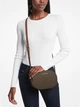 Сумка жіноча Michael Kors Jet Set Travel Medium Signature Logo Crossbody Bag коричнева (35S1GTVC6B) - зображення 9