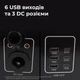 Портативна зарядна станція Forte PS-1024 LFP 1331Wh (1000W) - зображення 7