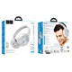 Наушники накладные Hoco W54, Bluetooth 5.4, ANC, 400 mAh, 30h gray - изображение 3