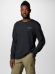 Longsleeve męski Columbia North Cascades Long Sleeve Tee 1834021008 M Czarny (195981693270) - obraz 4