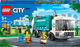 Zestaw klocków LEGO City Ciężarówka recyklingowa 261 element 4 szt (60386) - obraz 1