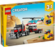 Zestaw klocków LEGO Creator Ciężarówka z platformą 270 elementów 8szt (31146) - obraz 1