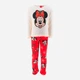 Детская новогодняя теплая флисовая пижама для девочки Disney Minnie XH20069 110-116 см Белая (3609087335486) - изображение 1