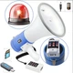 Громкоговоритель аккумуляторный Power Megaphone ER 66 12v UKC серый с голубым - изображение 1