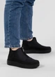 Дутики жіночі KL-Shoes з хутром короткі на широку ногу 40 26 см чорні (МК 1) - зображення 5