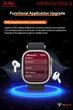 Смарт-годинник Smart Watch HK 10 Ultra 3, AMOLED 49 mm, 2 ремінці, 2024 г, укр меню Yellow - зображення 5