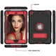 Чохол ARM Protect Apple iPad Mini 4 (7.9") протиударний з відкидною підставкою Black/Red - зображення 4