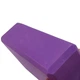 Блок для йоги 23x14x7 см, йога цегла-пропс, фіолетовий - зображення 3