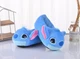 Домашние тапочки кигуруми игрушки Kigurumi Стич Теплые Тканевые Синие 28-34 (3153) - изображение 3