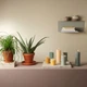 Свічка Silhouette Bolsius Рустік 190 х 68 Нефритові смуги (8717847155344) - зображення 2