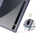 Чохол TPUCristal SlimTPU Spen holder для Samsung Galaxy Tab S7 FE/Plus/S8 Plus 12.4 Фіолетовий - изображение 6