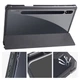 Чохол TPUCristal SlimTPU Spen holder для Samsung Galaxy Tab S7 FE/Plus/S8 Plus 12.4 Чорний - изображение 2