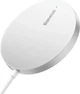 Беспроводное зарядное устройство Baseus Simple Mini3 Magnetic Wireless Charger 15W CCJJ040012 Silver - изображение 3