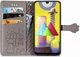 Чехол Embossed Cat and Dog для Samsung Galaxy M31 / M315 книжка кожа PU Grey - изображение 4