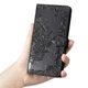 Чехол Vintage для Xiaomi Redmi Note 5 / Xiaomi Redmi Note 5 Pro книжка кожа PU с визитницей черный - изображение 6