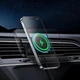 Беспроводное автомобильное зарядное устройство Baseus CW01 MagSafe Wireless Charging Car Mount Air Vent 15W C40141001111-00 Black - изображение 5