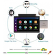 Відеореєстратор 3" сенсорний єкран Full HD Android 4G GPS WiFi ADAS BT 2 камеры AKS11 - изображение 4
