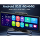 Відеореєстратор на торпеду 10.26" 4K Full HD сенсор 4G Sім GPS Android Wi-Fi Carplay Android Auto Hands-Free FM-трансмітер 2 камери KST99 - изображение 6