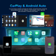 Відеореєстратор на торпеду 10.26" 4K Full HD сенсор 4G Sім GPS Android Wi-Fi Carplay Android Auto Hands-Free FM-трансмітер 2 камери KST99 - изображение 7