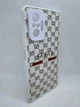 Чехол Fashion Marble для Xiaomi Redmi Note 10 Pro Gucci Белый - изображение 3