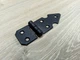 Петля накладная декоративная P25х75 (Черная) - изображение 1