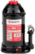 Домкрат гидравлический бутылочного типа Wurth BLACK-20T (071554420) - изображение 1