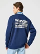 Свитшот мужской Wrangler 112357328 XL Темно-синий (5401139132467) - изображение 2