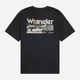 Футболка хлопковая длинная мужская Wrangler 112357350 M Темно-серая (5401139132207) - изображение 6