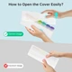 Премиальный контейнер для таблеток Koviuu Weekly Pill Organizer 1 Time a Day White - изображение 2