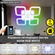 Управляемая светодиодная люстра ESLLSE ROOM 70W 4S SMART 385×385×75мм Белая с подсветкой RGB - изображение 2