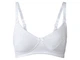 Бюстгальтер для кормления хлопковый для женщины Esmara LYCRA® 381756 85D Белый - изображение 3