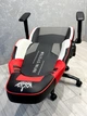 Комп'ютерне крісло розкладається до 180° Infini G180 геймерське з Чорно-біло-червоної екошкіри для геймерів та роботи - изображение 4