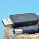 Кабель для роутера USB-DC универсальный 9-12V 5.5/2.1mm 1m - изображение 1