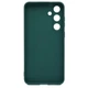 Чехол Fiji Style для Samsung Galaxy A55 5G (A556) силикон бампер с защитой блока камер темно-зеленый - изображение 2
