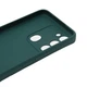 Чехол Fiji Style для Tecno Spark 8C (KG5k / KG5n) силикон бампер с защитой блока камер темно-зеленый - изображение 3