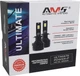 Светодиодные LED лампы AMS ULTIMATE POWER-F H4 H/L 5500K CANBUS 12В Активное охлаждение - изображение 2