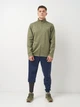 Толстовка на молнии мужская New Balance NB Tech Knit MJ41178DEK M Хаки (197375352312) - изображение 3